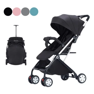 New 2025 Lightweight Compact Baby Stroller Pram Easy Fold Travel Carry on Plane - Picture 1 of 25