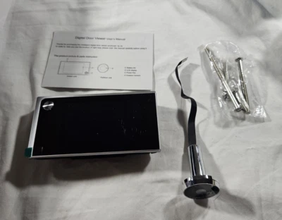 数字门窥视孔查看器摄像头 120 真视角广角 3.5 英寸(开放式 — 第 1/4 张图片