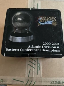 Vintage Philadelphia  76ers Sixer Lunchbox 2000-2001 Atlantic Divisions RARE - Picture 1 of 3