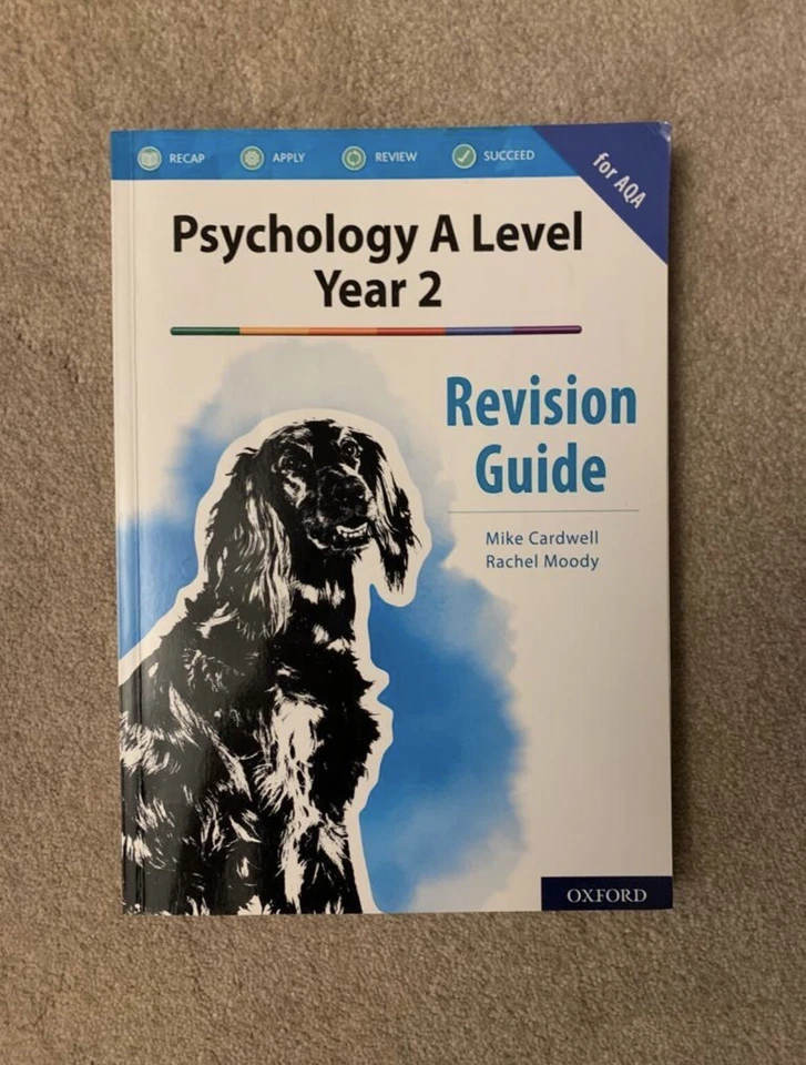 AQA Psychology A Level Year 2 - Revision Guide - Image 1 of 1