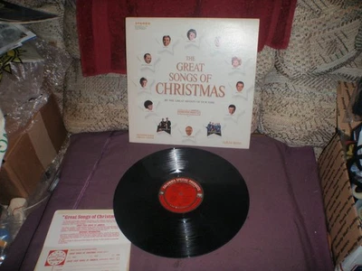 THE GREAT SONGS OF CHRISTMAS Album 7 Goodyear 33 rpm record Columbia CSS 547 - Image 1 of 4