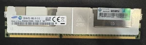 Samsung 32GB 4Rx4 PC3L-10600 LRDIMM DDR3L 1333MHz Server Memory RAM - Picture 1 of 1