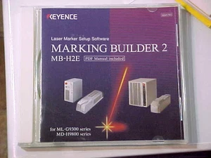 KEYENCE MARKING BUILDER 2 MB-H2E SOFTWARE SD - Imagen 1 de 3