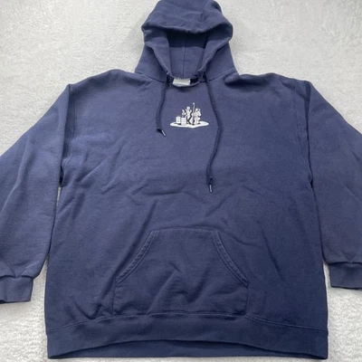 Sudadera con Capucha Lee Premium Algodón G. Love & Salsa Especial Azul Marino Gráfico Foto 1 de 4