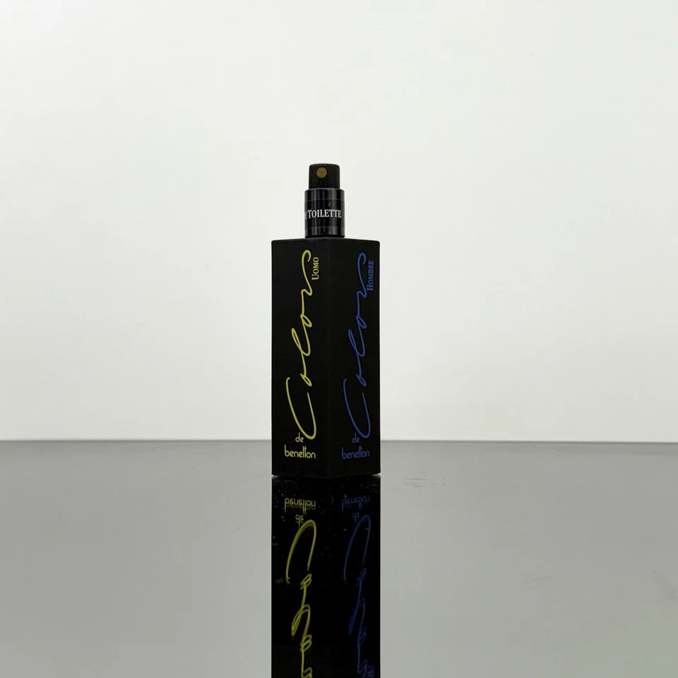 Colors de Benetton UOMO Hombres Colonia 3.3oz EDT Spray FÓRMULA RARA-DE COLECCIÓN (HE27 Foto 1 de 1