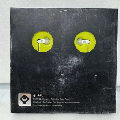 Fones de ouvido Q-Jays Dual Micro Armature (MSRP: US$ 249,99) - NUNCA ABERTO! - Imagem 1 de 4