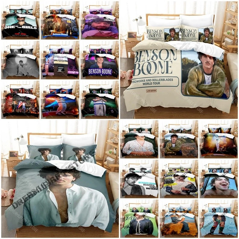 Benson Boon 3D Duvet Cover Pillowcase Single Double King Bedding Set Gift