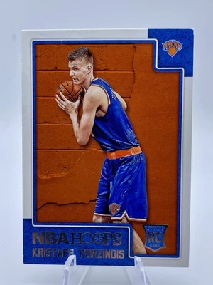 2015-16 Hoops #261 Kristaps Porzingis Rookie Card RC Knicks - Image 1 of 2