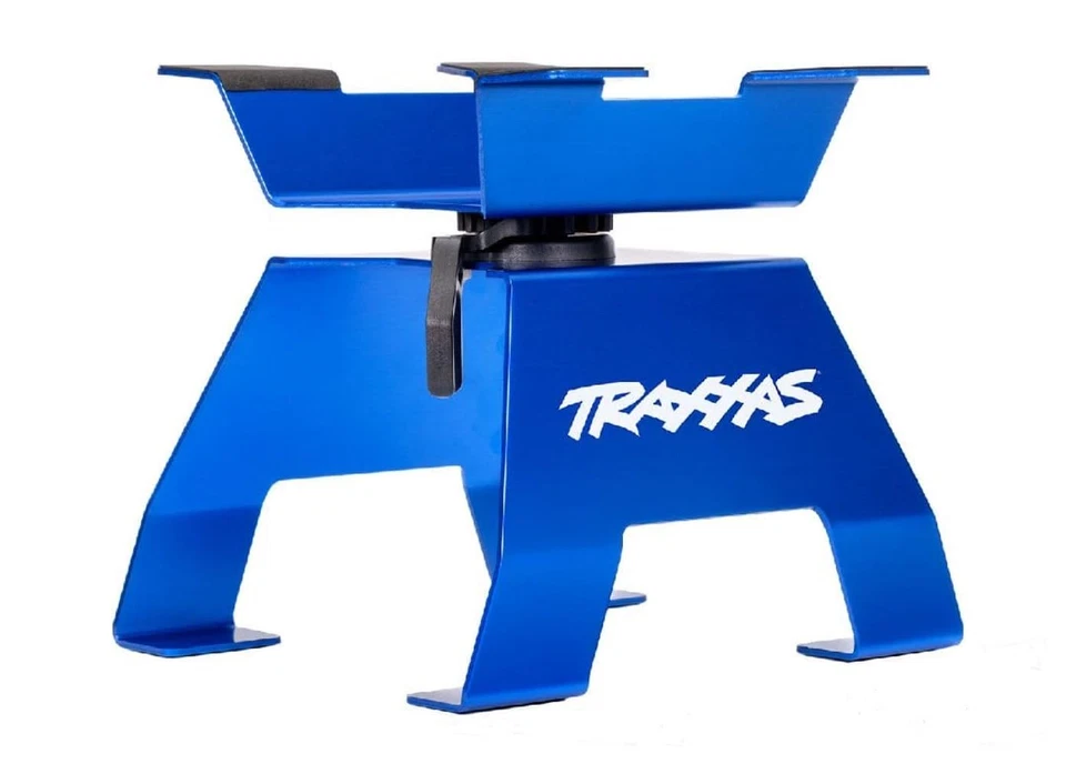 8797 Blue Aluminum X-Truck Stand for X-Maxx and XRT - Image 1 of 4