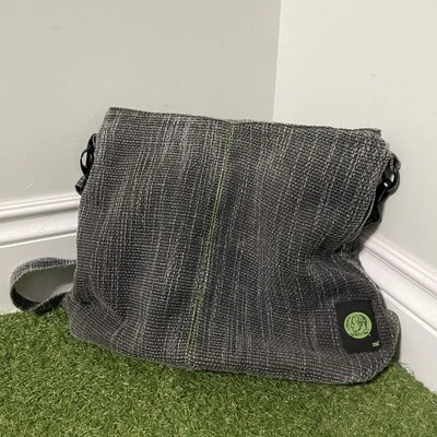 Dime 包 单肩包 便携式电脑 托特包 邮差包 地球 灰色 绿色 — 第 1/4 张图片