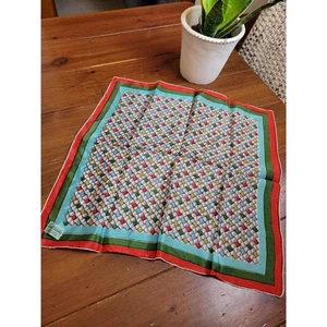 Vintage Carol Stanley Silk Scarf - Picture 1 of 6