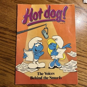 Hot Dog! Magazine The Voices Behind The Smurfs 1983. Secrets From Wizard Of OZ - Picture 1 of 7