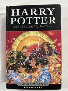 Harry Potter and the Deathly Hallows First Edition UK Bloomsbury Hardcover - Picture 1 of 6