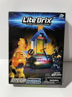 Juego de construcción Lite Brix Inferno Fighters NUEVO sellado 2014  Foto 1 de 4