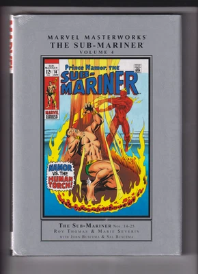 Marvel Masterworks Sub-Mariner Volumen 4 #14-25 Tapa Dura Sellada Foto 1 de 2