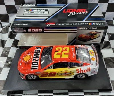 Joey Logano 2025 Mustang #22 Shell/Pennzoil SPECIAL (DAYTONA) 1/24 C222565SHSJL - Image 1 of 4