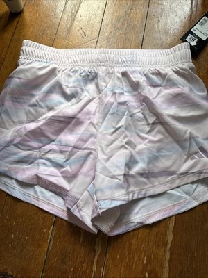 Pantalones cortos Adidas medianos para niña nuevos con etiquetas - color pastel Foto 1 de 4
