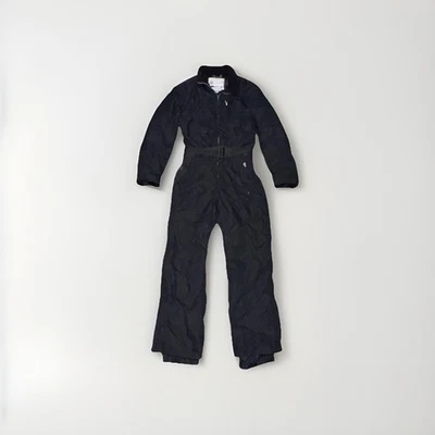 Traje de esquí vintage Obermeyer Daniella para mujer 1 pieza traje de nieve talla 10 negro Foto 1 de 4