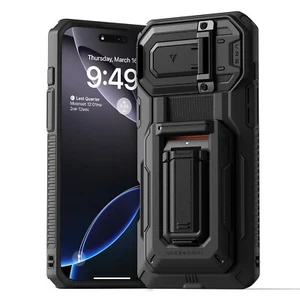For iPhone 16 Series Case VRS Design [Origin] Semi Auto Card Wallet & Kickstand - Zdjęcie 1 z 49