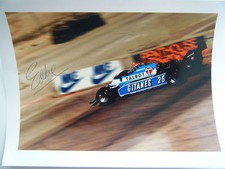 Eddie Cheever - Talbot Ligier Gitanes Matra JS 17 b signed Formula 1 from 1982