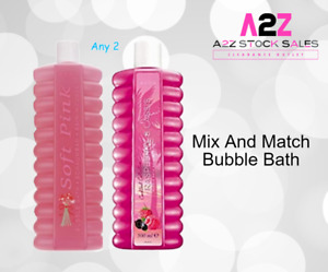 2 X Avon Various Scents Bubble Bath 500ml 
