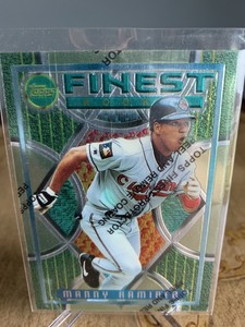 1995 MANNY RAMIREZ Topps Finest #4 Cleveland Indians MINT!