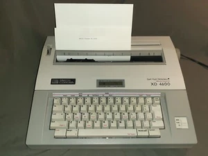 Smith Corona XD 4600 Correcting Memory Typewriter Spell Right Cover Tested Used - Picture 1 of 21