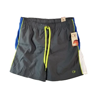 Ocean Pacific swim trunks suit men's XL extra large gray NEW - Picture 1 of 13
