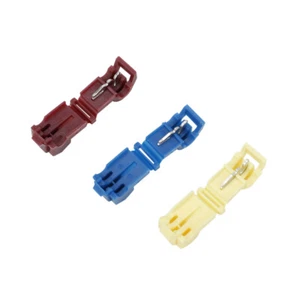 240PCS ASSORTMENT T-TAP ELECTRICAL WIRE CONNECTOR TERMINALS KIT 120 PAIRS - Picture 1 of 5