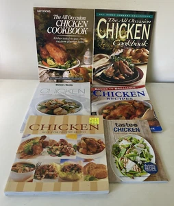 6 Lot Chicken Recipes & Cookbooks Paperbacks - Picture 1 of 20