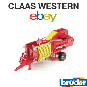 Cavador de patatas Bruder Grimme SE75-30 con 80 patatas de imitación 02130 - Imagen 1 de 1