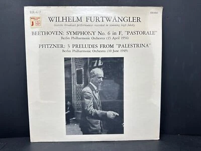 WILHELM FURTWANGLER - BEETHOVEN symphony no.8 RECITAL RECORDS LP NM - Image 1 of 4