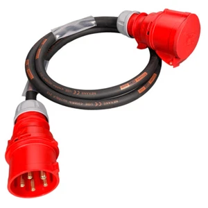 32 AMP Verlängerungskabel 5 Pin 6 mm2 415 V IP44 Schwerlast Industrie Gummi Kabel 3PH - Bild 1 von 9