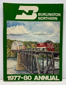 BN Burlington Northern 1977-1980 anual por Motive Power Services - Imagen 1 de 10