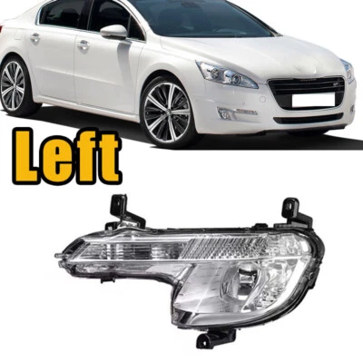 Left Front Fog Light Daytime Running Lights For Peugeot 508 2011-2014 - Image 1 of 4