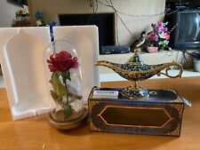 AVESON Classic Vintage Aladdin Lamp & Beauty N The Beast Glass Dome