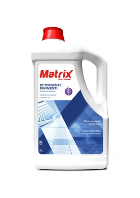 DETERGENTE PAVIMENTI LAVANDA MATRIX IGENIZZANTE PROFESSIONAL 5KG TOP QUALITY - Immagine 1 di 2