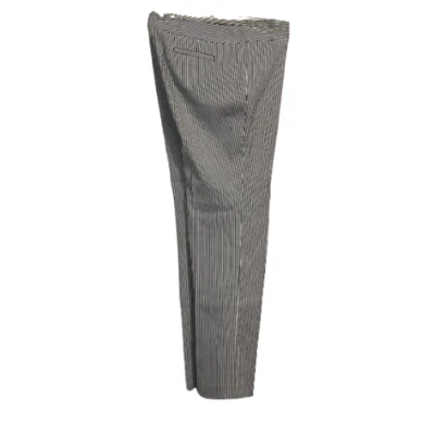 Nine West The Trouser Slacks/Pants Size 16 Blue/White Stripe Flat Front Career - Image 1 of 4