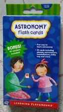 Astronomy Flash Cards with Bonus! 45 Stickers Included *New*