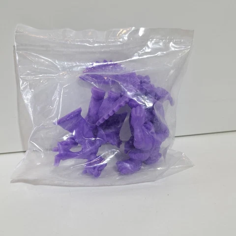 MONSTER IN MY POCKET MIMP SERIES 1 COMMON PURPLE SEALED PACK WITH 5 FIGURES Cover