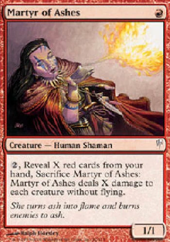 MARTYR OF ASHES Coldsnap MTG Magic the Gathering Cards DJMagic - Image 1 of 1