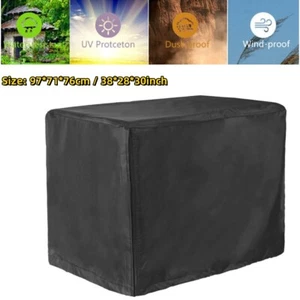 Large Heavy Duty Universal Generator Cover 600D Waterproof 38x28x30" 5500-15000W - Picture 1 of 5
