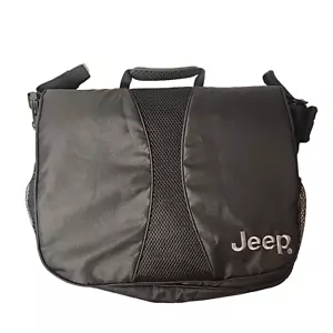 JEEP Stroller Bag Clip On Messenger Bag With Handle Zipper Inside Pocket 12 x 15 - Picture 1 of 7