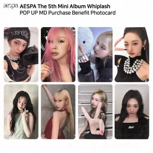 Tarjeta fotográfica benéfica Aespa quinto mini álbum latigazo cervical POP UP MD KARINA WINTER KPOP - Imagen 1 de 26