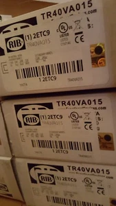 NEW Lot of 2 RIB Cls 2 Transformer, 40VA,Open,Hub, Foot, TR40VA015 2etc9 - Picture 1 of 1