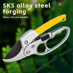 Vineyard Cutter Garden Pruning Shears Plants Flower Scissors Trimmer Hand Tool - Picture 1 of 24