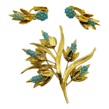 Broche Ancienne Signée Boucher - Occasion Bijou Vintage