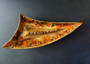 Cenicero de cerámica decorativo vintage/retro de porcelana - Imagen 1 de 4