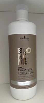 Champú adhesivo potenciador del tono Schwarzkopf BlondMe - Cool Blonde 33,8 OZ Foto 1 de 3