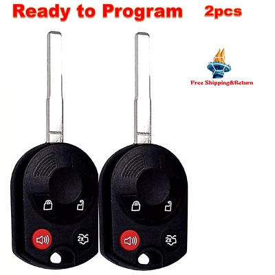 2 para 2014 2015 2016 2017 2018 2019 2020 Ford Transit Connect mando a distancia llavero coche Foto 1 de 4